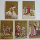 HARTFORD CT LAVINE WASHING SET OF 5 ANTIQUE VICTORIAN TRADE CARDS