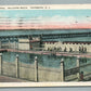 KEANSBURG NJ BELVIDERE BEACH SWIMMING POOL ANTIQUE POSTCARD