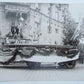 RPPC VINTAGE PHOTO POSTCARD HORSE WAGON STREET SCENE GERMANY or SWITZERLAND