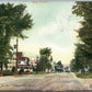 BETHLEHEM NH CENTRAL MAIN STREET ANTIQUE POSTCARD