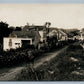 RED CROSS UNIT MARCHING STREET SCENE ANTIQUE REAL PHOTO POSTCARD RPPC