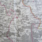 1792 ANTIQUE MAP - HAINAUT BELGIUM 31 by 22" ORIGINAL