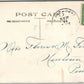 LANGHORNE PA POST OFFICE ANTIQUE REAL PHOTO POSTCARD RPPC