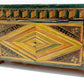 1954 RUSSIAN PROPAGANDA AMAZING STRAW MARQUETRY INLAID BOX folk art VINTAGE