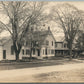 HINESBURG VT MAIN STREET ANTIQUE REAL PHOTO POSTCARD RPPC