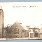 WARREN PA PRESBYTERIAN CHURCH ANTIQUE REAL PHOTO POSTCARD RPPC