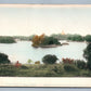 BURMA RANGOON ROYAL LAKES ANTIQUE POSTCARD