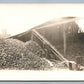 COAL ENTERPRISE MINING ANTIQUE REAL PHOTO POSTCARD RPPC