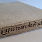 1580 Johannes Capistranus INQUISITOR & MILITARY LEADER in TURCKIH WARS antique