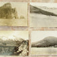 LOT OF 4 RPPC CALIFORNIA VIEWS VINTAGE REAL PHOTO POSTCARDS