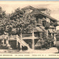 OCEAN CITY NJ BERKSHIRE HOTEL 1954 VINTAGE POSTCARD