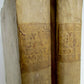 1749 2 VOLUMES THESAURUS SACRORUM RITUUM VELLUM BOUND FOLIO antique