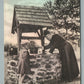 WILLIAMSTOWN NJ ST.MARY'S CHURCH WELL ANTIQUE POSTCARD
