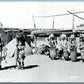 AMERICAN INDIAN BUFFALO DANCE ALBUQUERQUE N.M. ANTIQUE REAL PHOTO POSTCARD RPPC