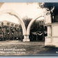 PALMYRA PA COURT of HONOR & SQUARE 1910 ANTIQUE REAL PHOTO POSTCARD RPPC