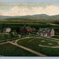 MOUNT HERMON MA HOLBROOK RECITATION & SILLIMAN HALL ANTIQUE POSTCARD