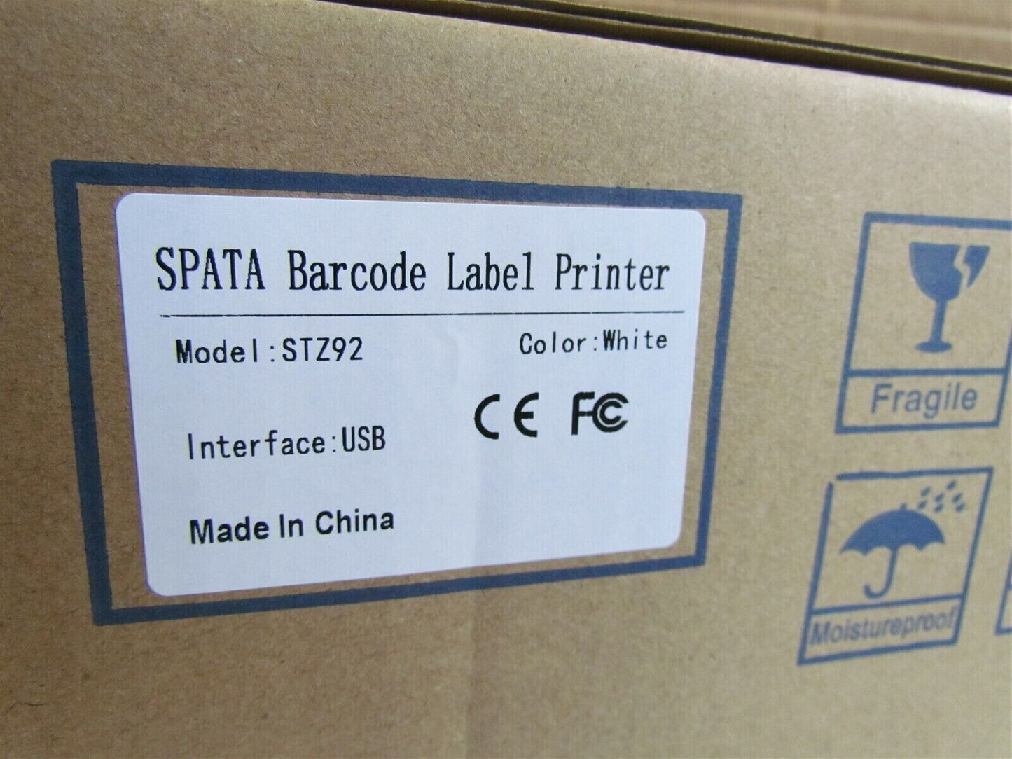 THERMAL LABEL PRINTER SPATA BRAND NEW SEALED HIGH SPEED 4X6" LABELS