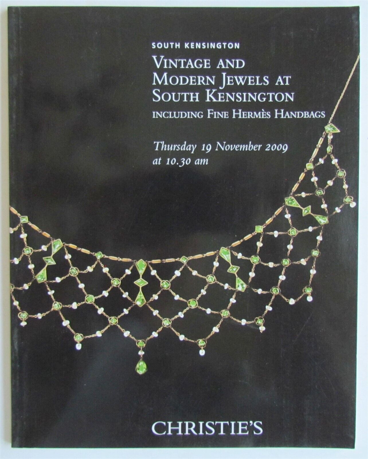 2009 JEWELS & FINE HERMES HANDBAGS CHRISTIE'S AUCTION CATALOG