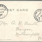 WASHINGTON NJ MORRIS CLUB ANTIQUE POSTCARD