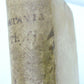 1652 THYSIUS antique VELLUM Historae Batavicae from JULIUS CAESAR till this time