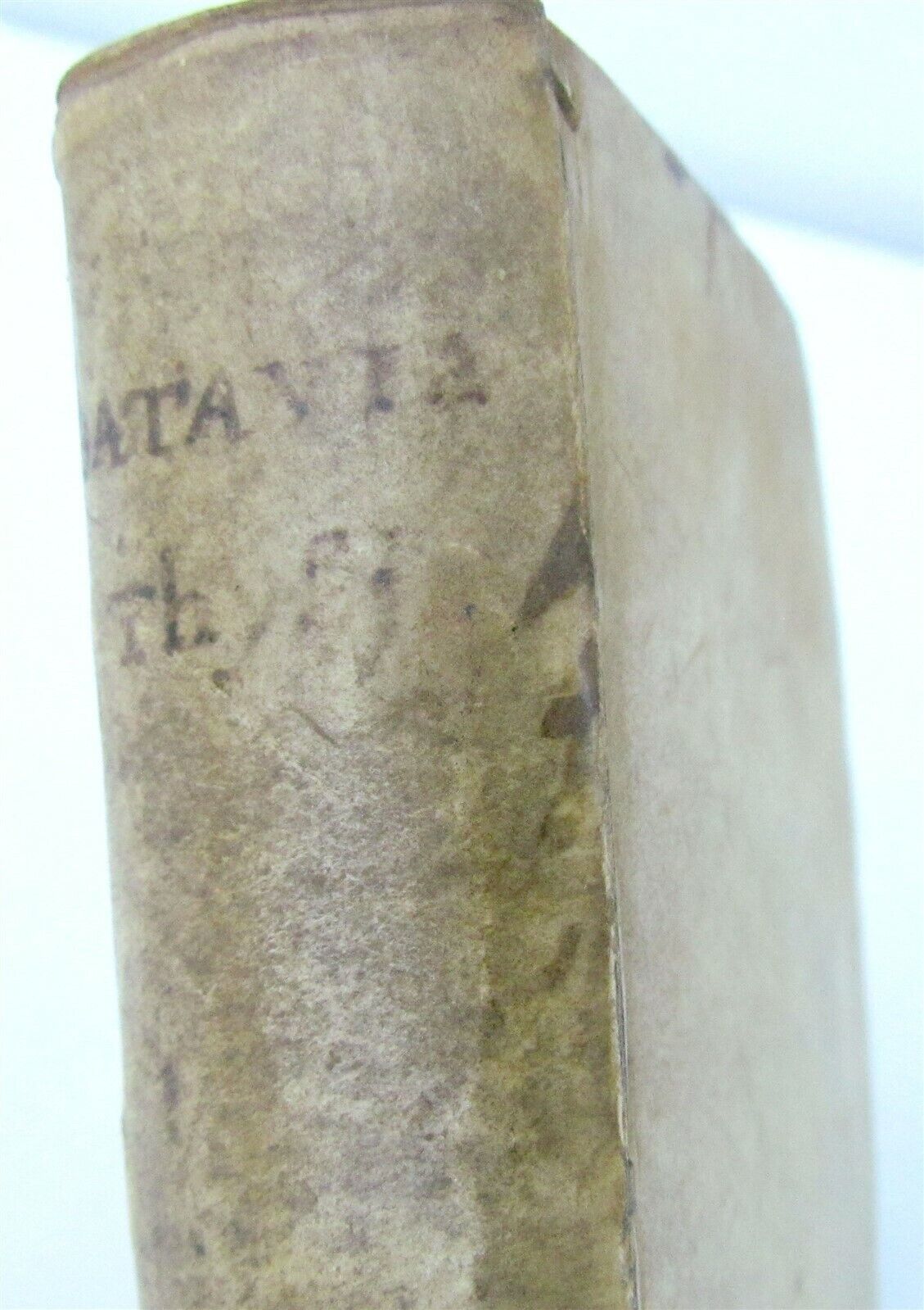 1652 THYSIUS antique VELLUM Historae Batavicae from JULIUS CAESAR till this time