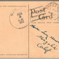 REDDING CA HOTEL LORENZ ANTIQUE POSTCARD