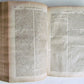 1743 LAW BOOK in Latin Juridical Dictionary antique FOLIO 9 x 14"