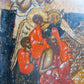 RUSSIAN ICON of MOTHER OF GOD of JOY antique 17th CENTURY HAND PAINTED on WOOD