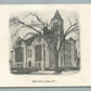 TRENTON NJ HIGH SCHOOL ANTIQUE POSTCARD