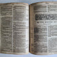 1619-1620 BIBLE in ENGLISH by B.Norton,J.Bill,Robert Barker antique ILLUSTRATED