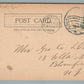 BOUND BROOK NJ OLD CHESTNUT STREET ANTIQUE POSTCARD