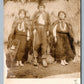 AMERICAN INDIAN FAMILY w/ PAPOOSE ANTIQUE REAL PHOTO POSTCARD RPPC