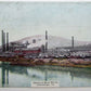 VINTAGE POSTCARD CAMBRIA STEEL WORKS JOHNSTOWN PA