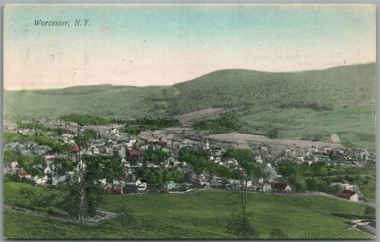 WORCESTER NY ANTIQUE POSTCARD