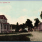 GALILEE PA THE 4 CORNERS ANTIQUE POSTCARD