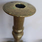 17th century RUSSIAN BRONZE PAIR of CANDLESTICKS antique RARE