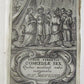 1670 PUBLII TERENTII COMOEDIAE SEX VELLUM BOUND antique