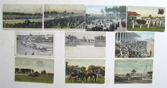 BROCKTON FAIR MA lot of 10 ANTIQUE POSTCARDS