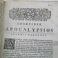 1719 Anakrisis Apocalypsios Joannis Apostoli VELLUM antique Apocalypse VITRINGA