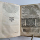 1596 PREDICHE SOPRA I QUATTRO NOVISSIMI antique 16th CENTURY VELLUM BINDING 16 c