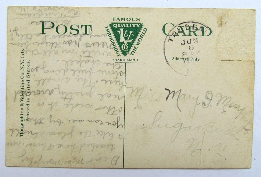 ANTIQUE POSTCARD - CHAPEL & COTTAGES COTTAGE SANITARIUM SARANAC LAKE N.Y.