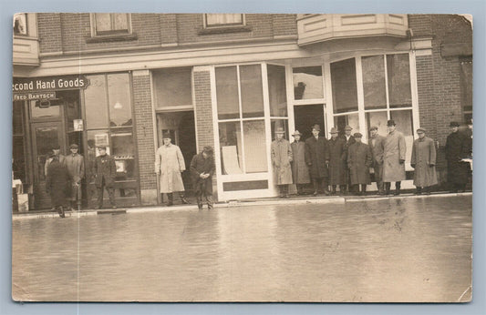 WARREN PA FLOOD ANTIQUE REAL PHOTO POSTCARD RPPC