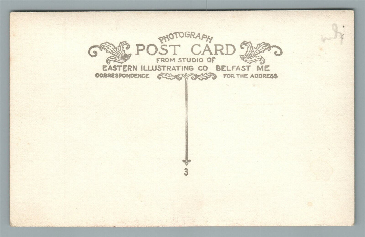 BROOKLIN ME HILLSIDE COLONY vintage REAL PHOTO POSTCARD RPPC