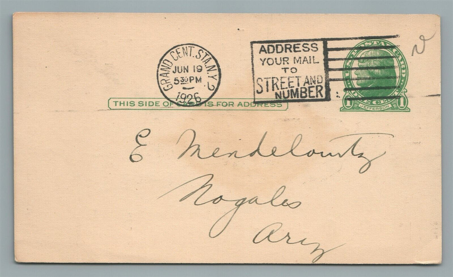 NEW YORK NY LEONA DRESS CO. ADVERTISING ANTIQUE POSTCARD