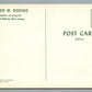 NEW JERSEY MEMBER OF CONGRESS PETER W. RODINO VINTAGE POLITICAL POSTCARD