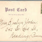STEELTON PA BRIDGE & CONSTRUCTION DEPARTMENT UNDIVIDED ANTIQUE POSTCARD