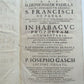 1697 VELLUM BOUND ANTIQUE FOLIO S. Francisci In Habacuc Prophetam Commentaria