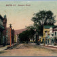 WALTON NY DELAWARE STREET ANTIQUE POSTCARD