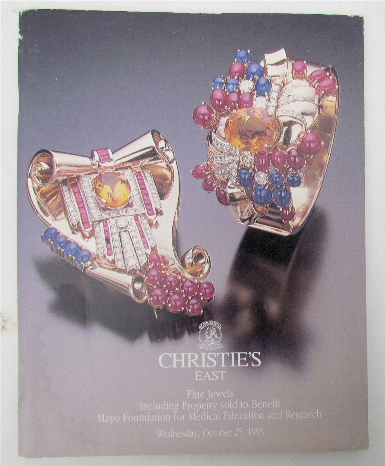 JEWELRY CHRISTIE'S EAST AUCTION 1995 CATALOG