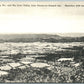 McCONNELSBURG PA & BIG COVE VALLEY from TUSCARORA SUMMIT INN VINTAGE POSTCARD